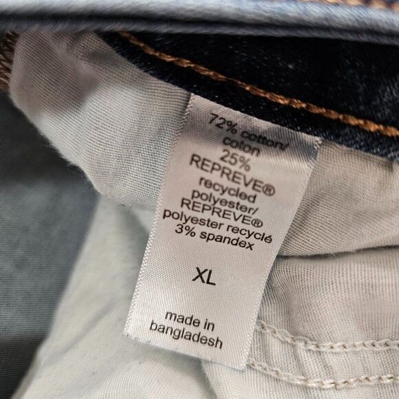 EUC M JEANS BY MAURICES MID RISE STRETCH JEANS SIZE XL 12-14 - Picture 11 of 15